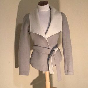 Banana Republic double-faced belted coat